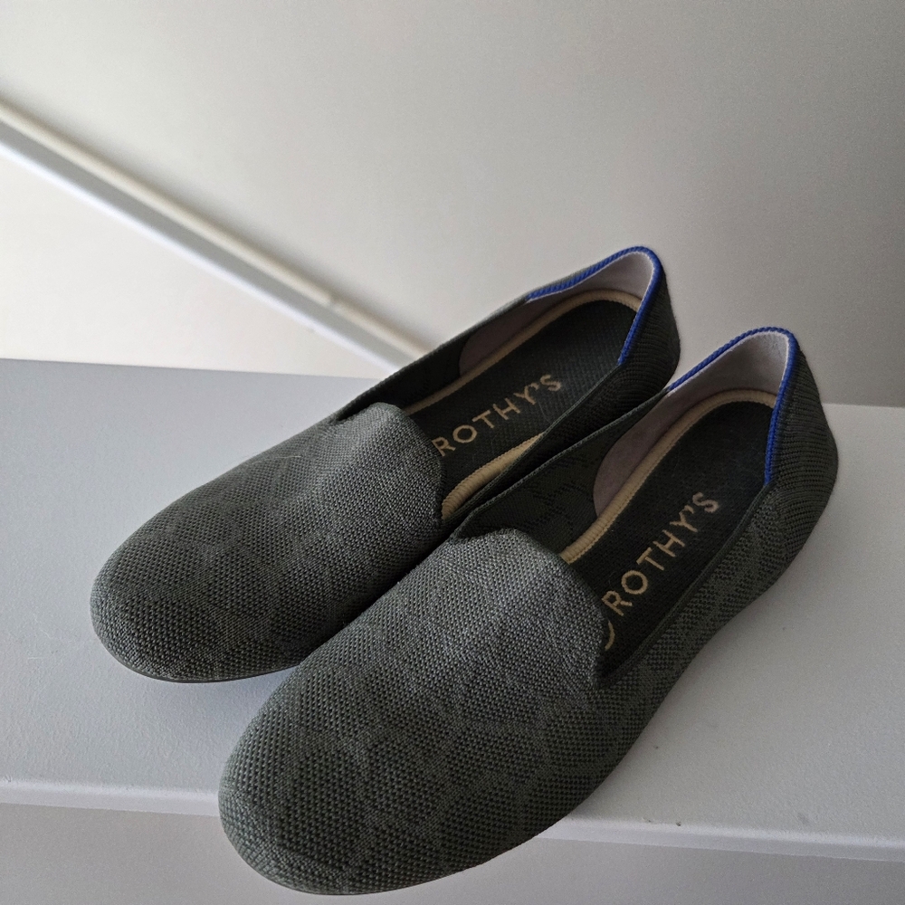 Rothy's The Loafer - Safari Green - Women's 8